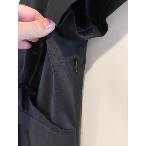 J. CREW Black Wool Midi Dress - Size 12 - NEW! - Picture 6 of 12